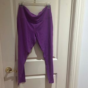 Purple Lululemon leggings 25 inch